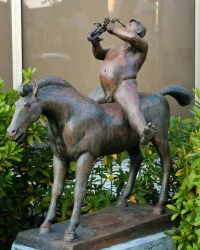 1. Arakawa Ward, Tokyo-Arakawa Sports Center _That Horseman_, 1981 2.webp