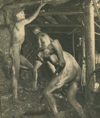 3. German miners (Mining Museum, Bochum, Germany).jpg