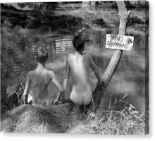 1940s-1930s-two-boys-near-lake-under-no-vintage-images-canvas-print.webp