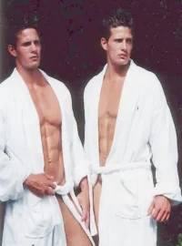 Carlson twins bathrobes.webp